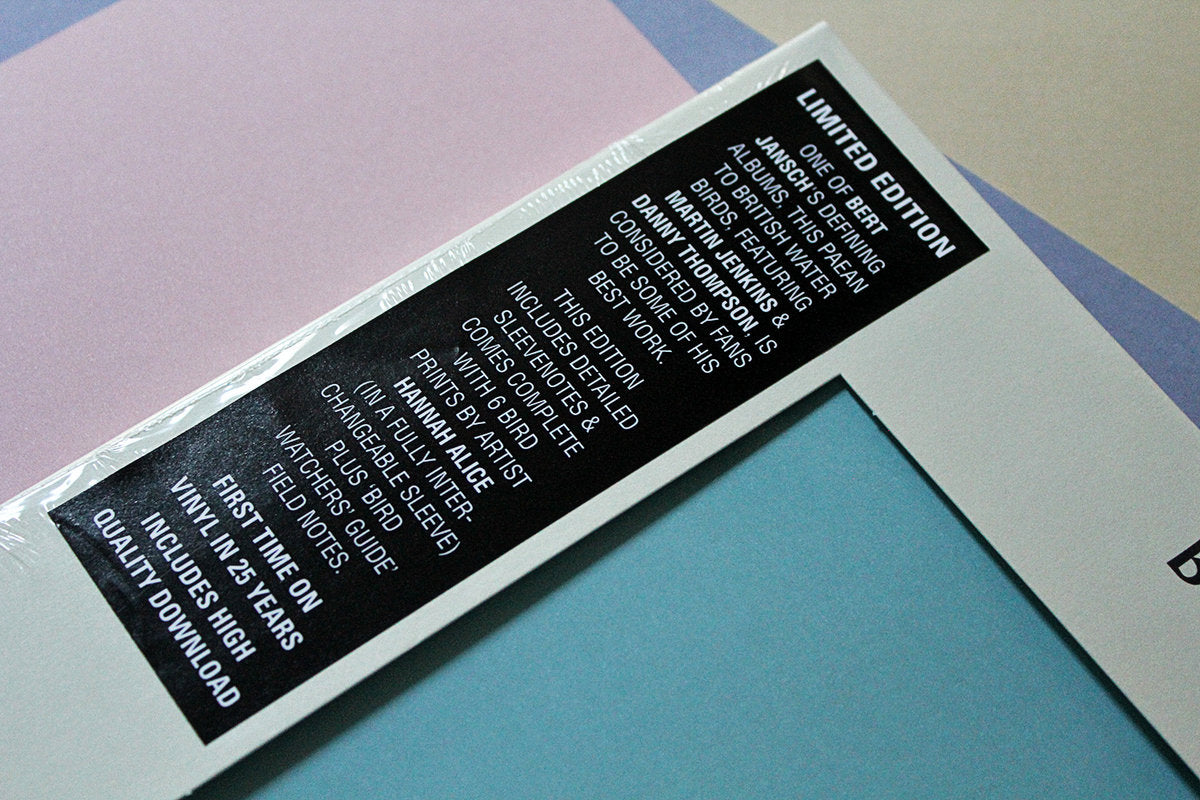 BERT JANSCH - Avocet - Art Print Edition (with 6 Lithographs & Bonus DL Tracks) - LP - Die-Cut Gatefold Vinyl