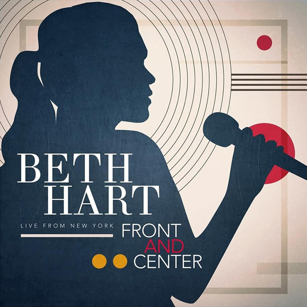 BETH HART - Front And Center - Live From New York (2023 Reissue) - 2LP - Blue Vinyl