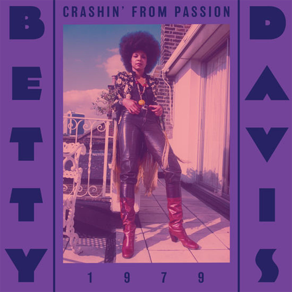 BETTY DAVIS - Crashin’ From Passion (LITA Reissue with Booklet) - LP - Gatefold Black Vinyl