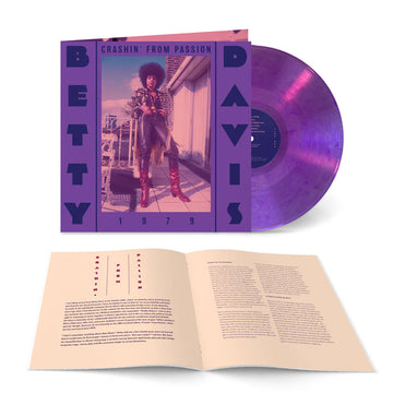 BETTY DAVIS - Crashin’ From Passion (Repress) - LP - Gatefold Purple Vinyl