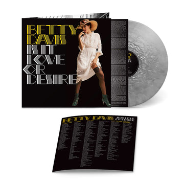 BETTY DAVIS - Is It Love Or Desire? (2023 Expanded Reissue) - LP - Silver Metallic Vinyl [OCT 27]