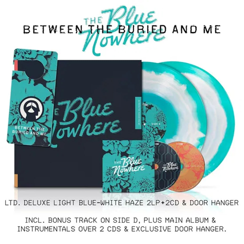 BETWEEN THE BURIED AND ME - The Blue Nowhere (Deluxe w/ Alternative Artwork) - 2LP - Light Blue & White Haze Vinyl + 2CD Box Set [SEP 12]