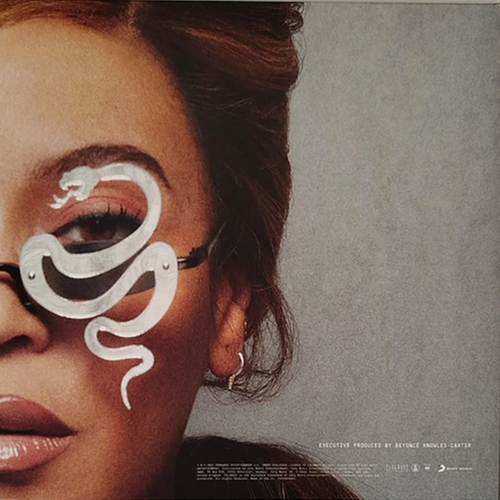 BEYONCÉ - Cowboy Carter (Snake Face Back Cover) - 2LP - White Vinyl
