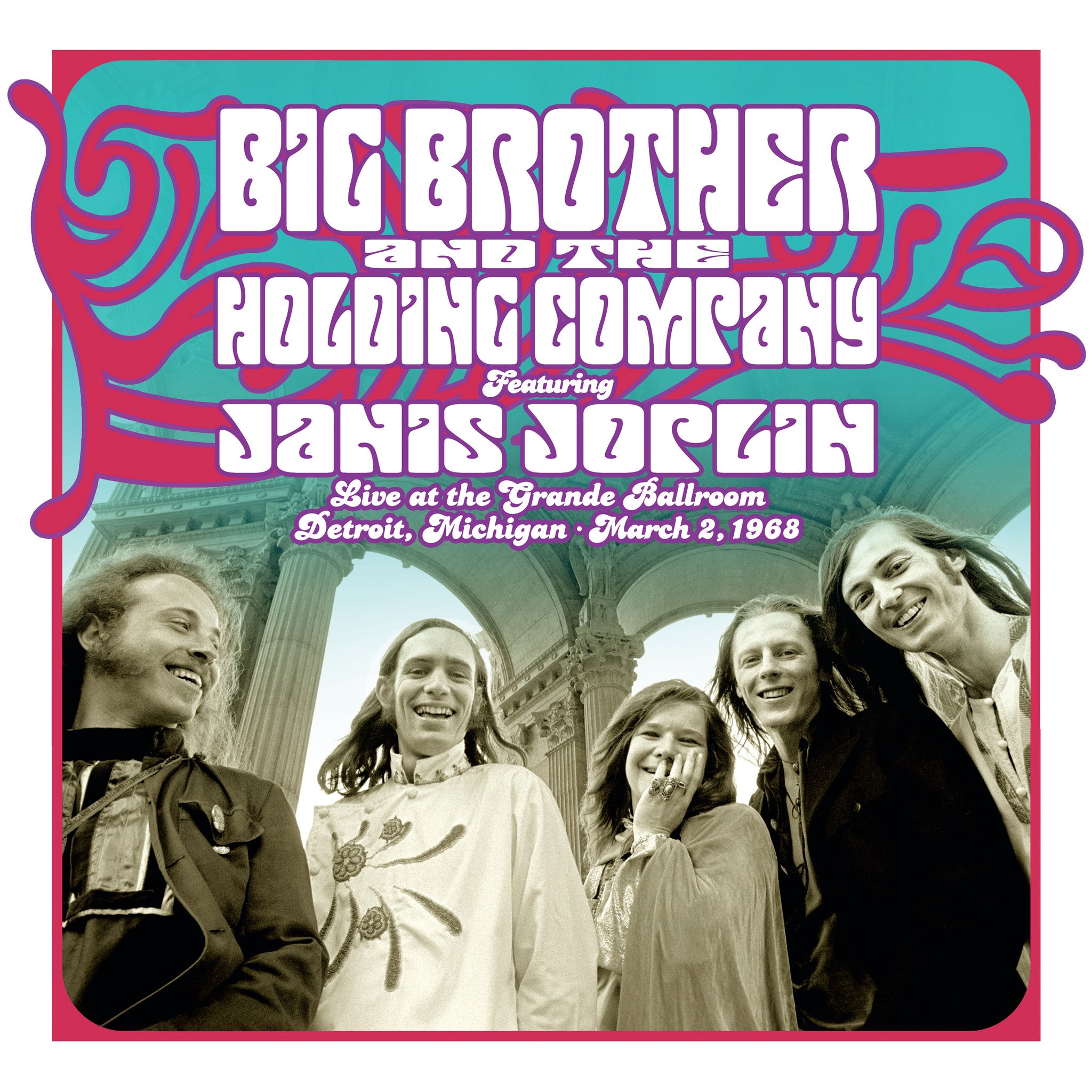 Big Brother & The Holding Company - Live At The Grande Ballroom Detroit: March 2, 1968 - 1LP - Black Vinyl  [RSD Black Friday 2024]