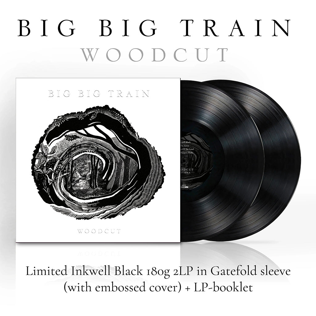 BIG BIG TRAIN - Woodcut - 2LP - Gatefold 180g Black Vinyl [FEB 6]