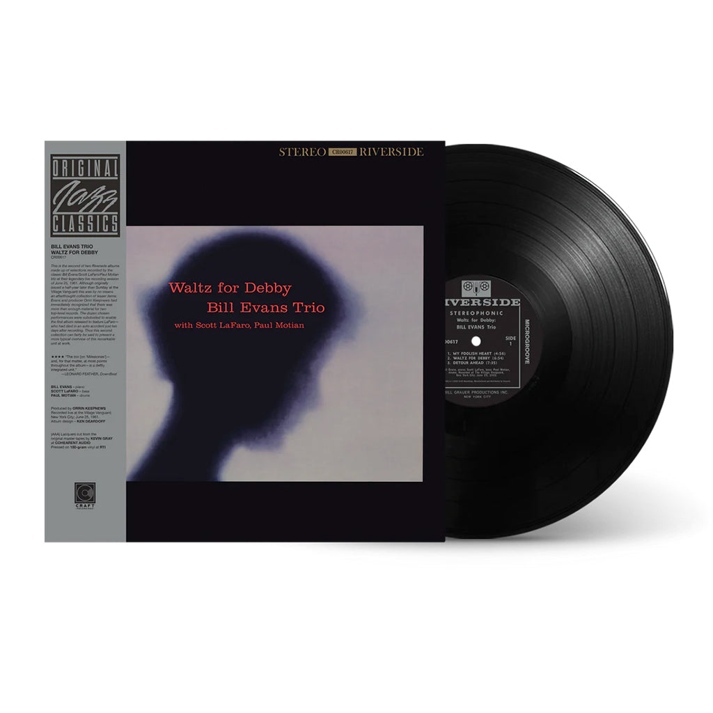BILL EVANS TRIO - Waltz For Debby (Original Jazz Classics Series) - LP - 180g Vinyl