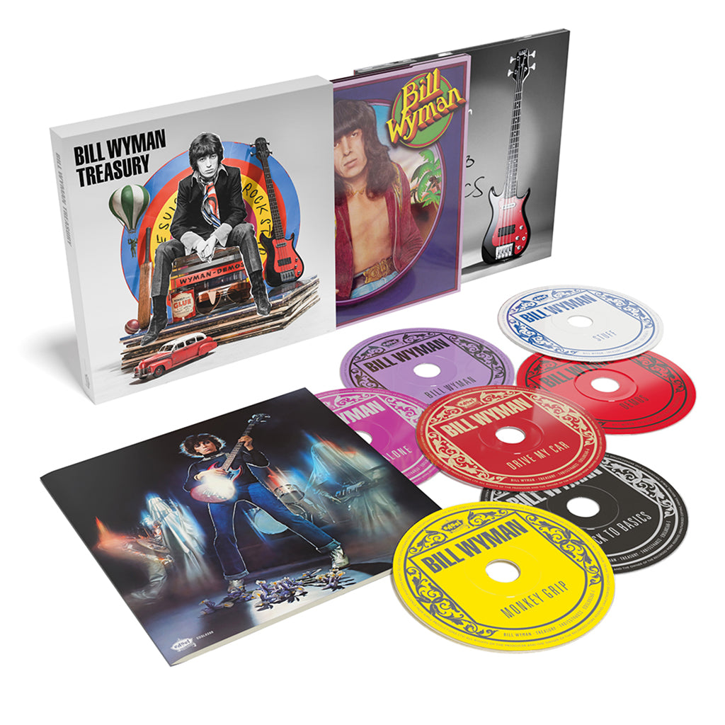 BILL WYMAN - Treasury - 7CD - Deluxe Box Set [NOV 28]