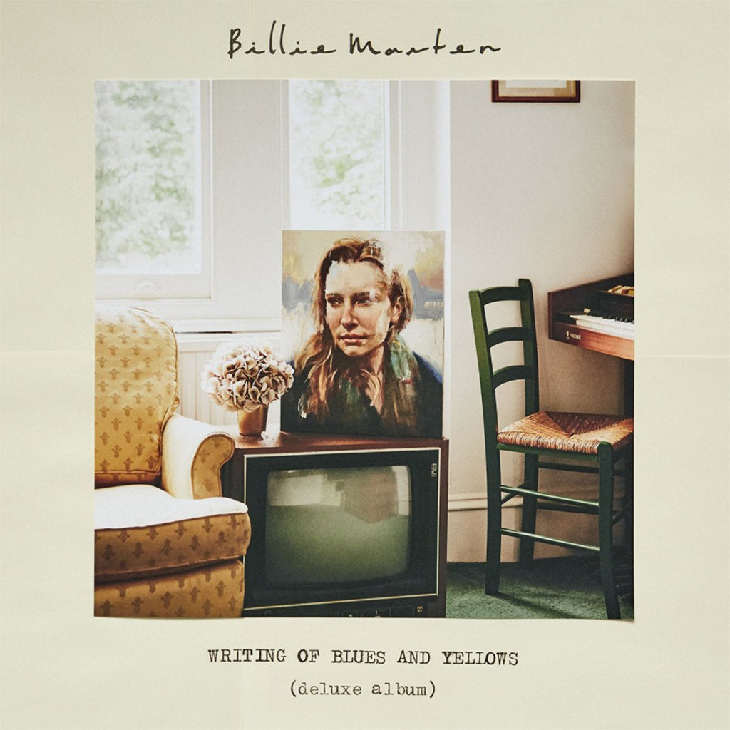 BILLIE MARTEN - Writing Of Blues And Yellows (Deluxe Album) - 2LP - 180g Blue and Translucent Yellow Vinyl