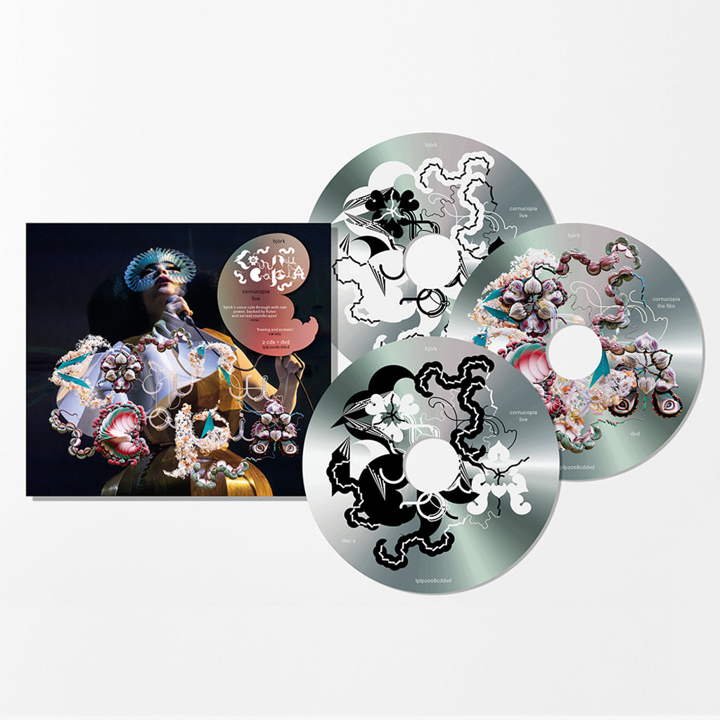 BJÖRK - Cornucopia Live - 2CD + DVD