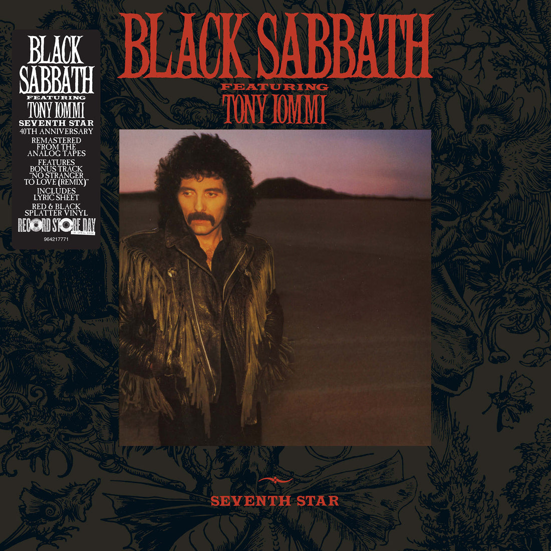 Black Sabbath - Seventh Star - 1LP - Red & Balck Splatter Vinyl  [Record Store Day 2026]