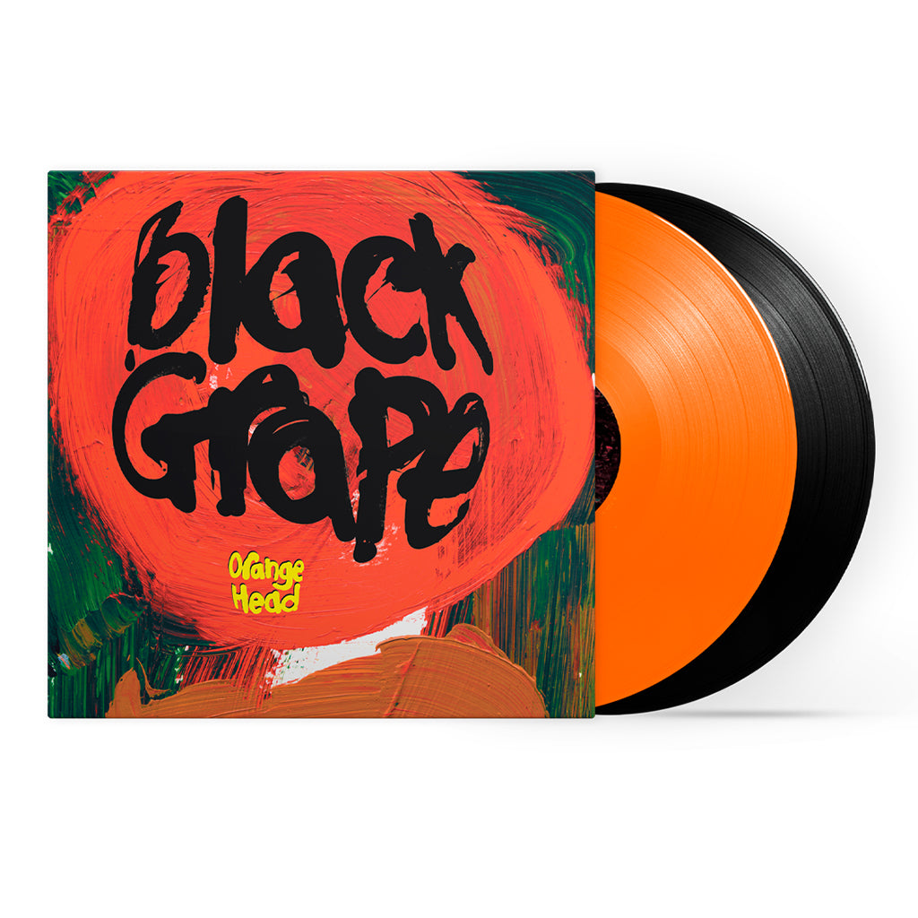 BLACK GRAPE - Orange Head (Deluxe Edition w/ 3 Bonus Tracks) - 2LP - Orange / Black Vinyl