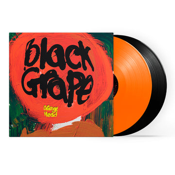 BLACK GRAPE - Orange Head (Deluxe Edition w/ 3 Bonus Tracks) - 2LP - Orange / Black Vinyl
