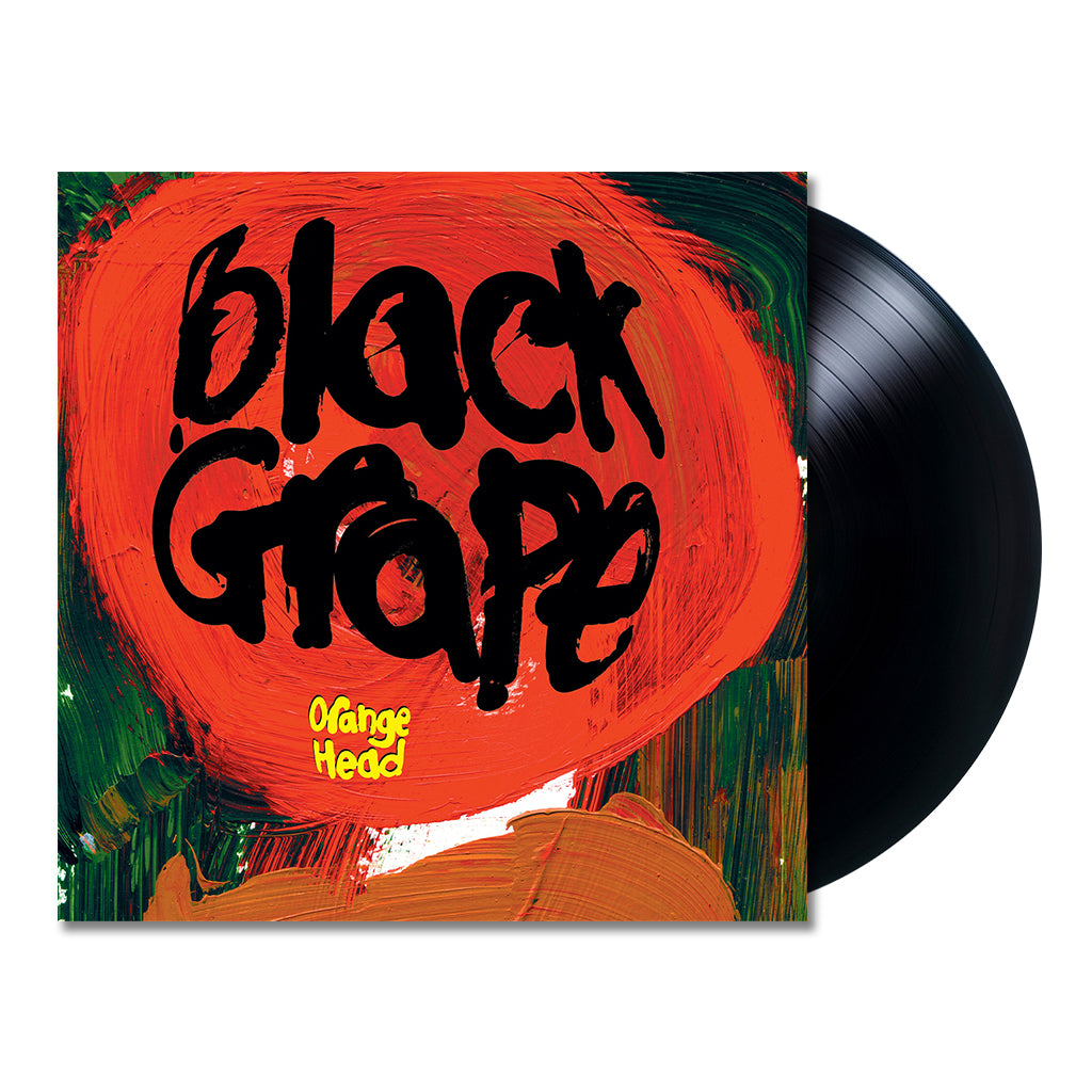 BLACK GRAPE - Orange Head - LP - Black Vinyl