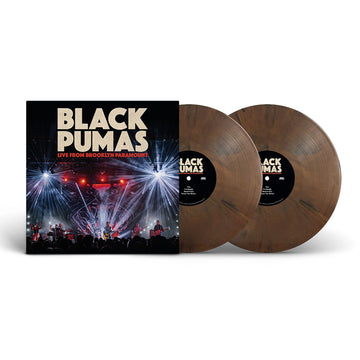 BLACK PUMAS - Live From Brooklyn Paramount (Repress) - 2LP - 'Brooklyn Brownstone' Colour Vinyl [OCT 31]