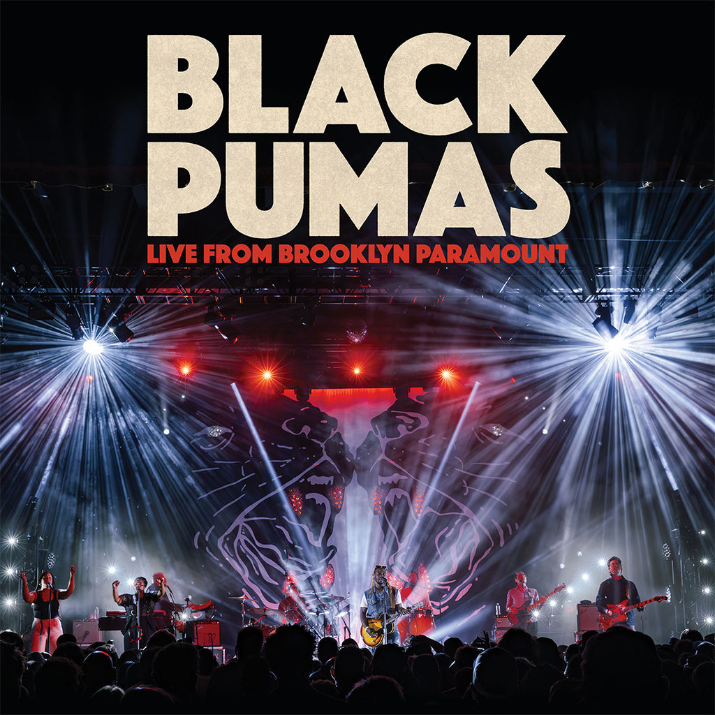 BLACK PUMAS - Live From Brooklyn Paramount (Repress) - 2LP - 'Brooklyn Brownstone' Colour Vinyl [OCT 31]