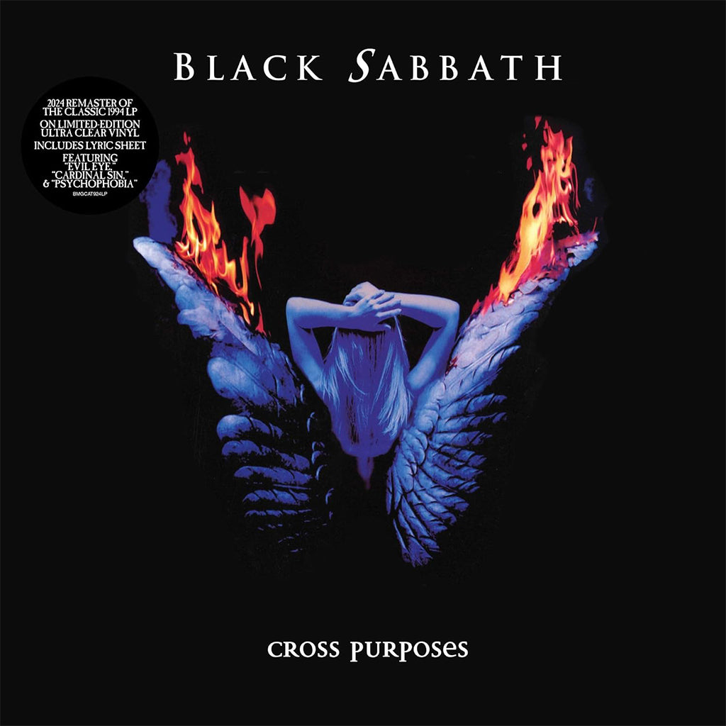 BLACK SABBATH - Cross Purposes (2024 Remaster) - LP - Ultra Clear Vinyl [NOV 15]