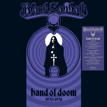 BLACK SABBATH - Hand Of Doom 1970 - 1978 [Super Deluxe Edition with Exclusive Poster] - 8LP - Picture Disc Vinyl Box Set
