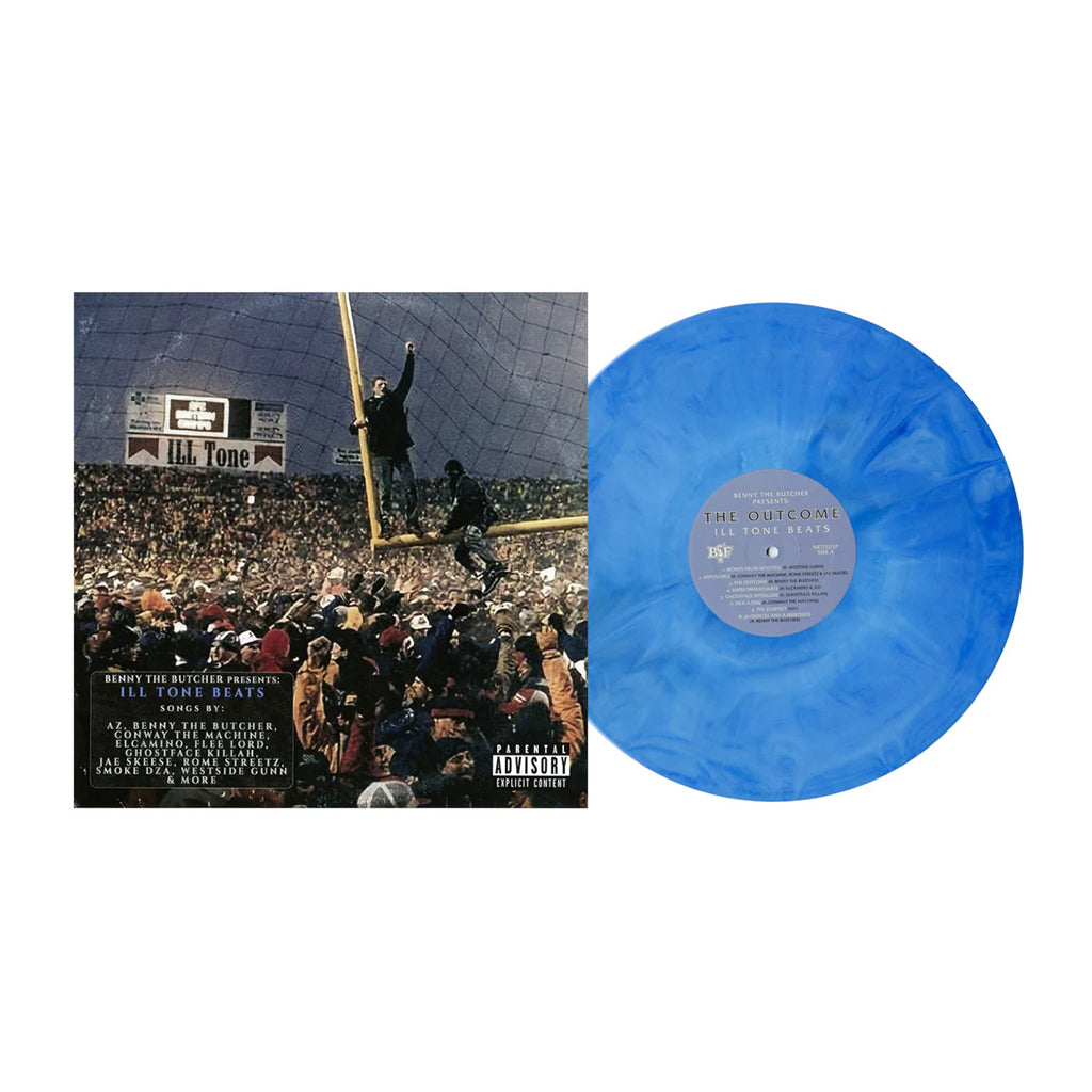 BLACK SOPRANO FAMILY and ILL TONE BEATS - The Outcome (Hand-Numbered) - LP - Blue Splash Coloured Vinyl [MAR 28]