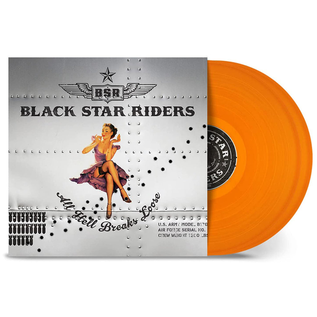 BLACK STAR RIDERS - All Hell Breaks Loose (10 Year Anniversary) - 2LP - Orange Vinyl