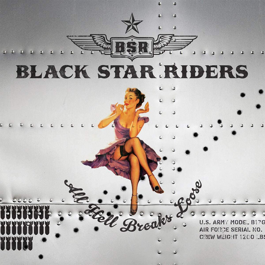 BLACK STAR RIDERS - All Hell Breaks Loose (10 Year Anniversary) - 2LP - Orange Vinyl