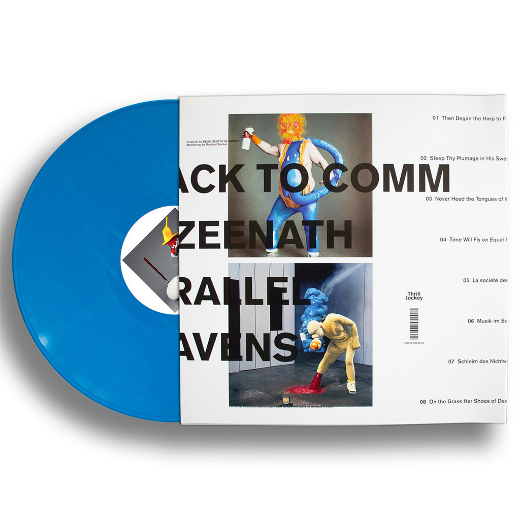 BLACK TO COMM - At Zeenath Parallel Heavens - LP - Turquoise Vinyl
