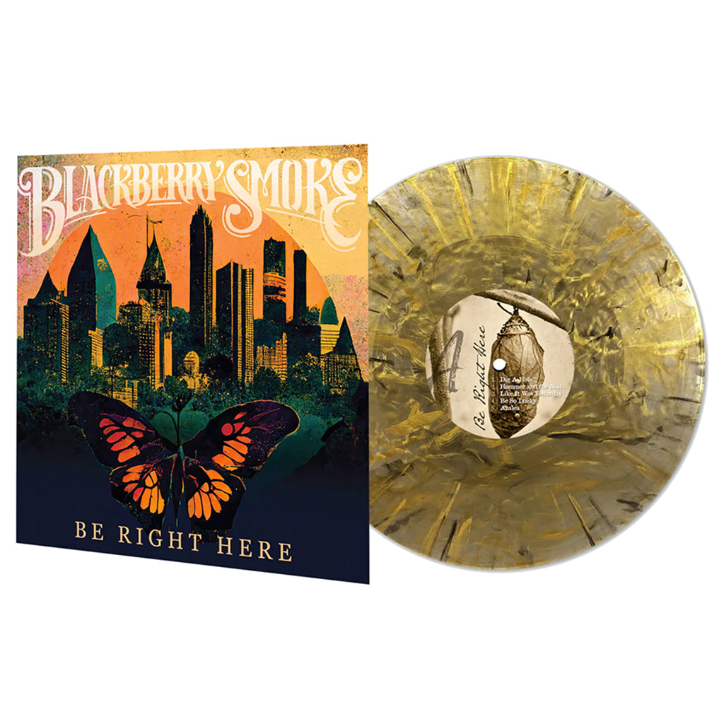 BLACKBERRY SMOKE - Be Right Here - LP - Gold 'Birdwing' Vinyl