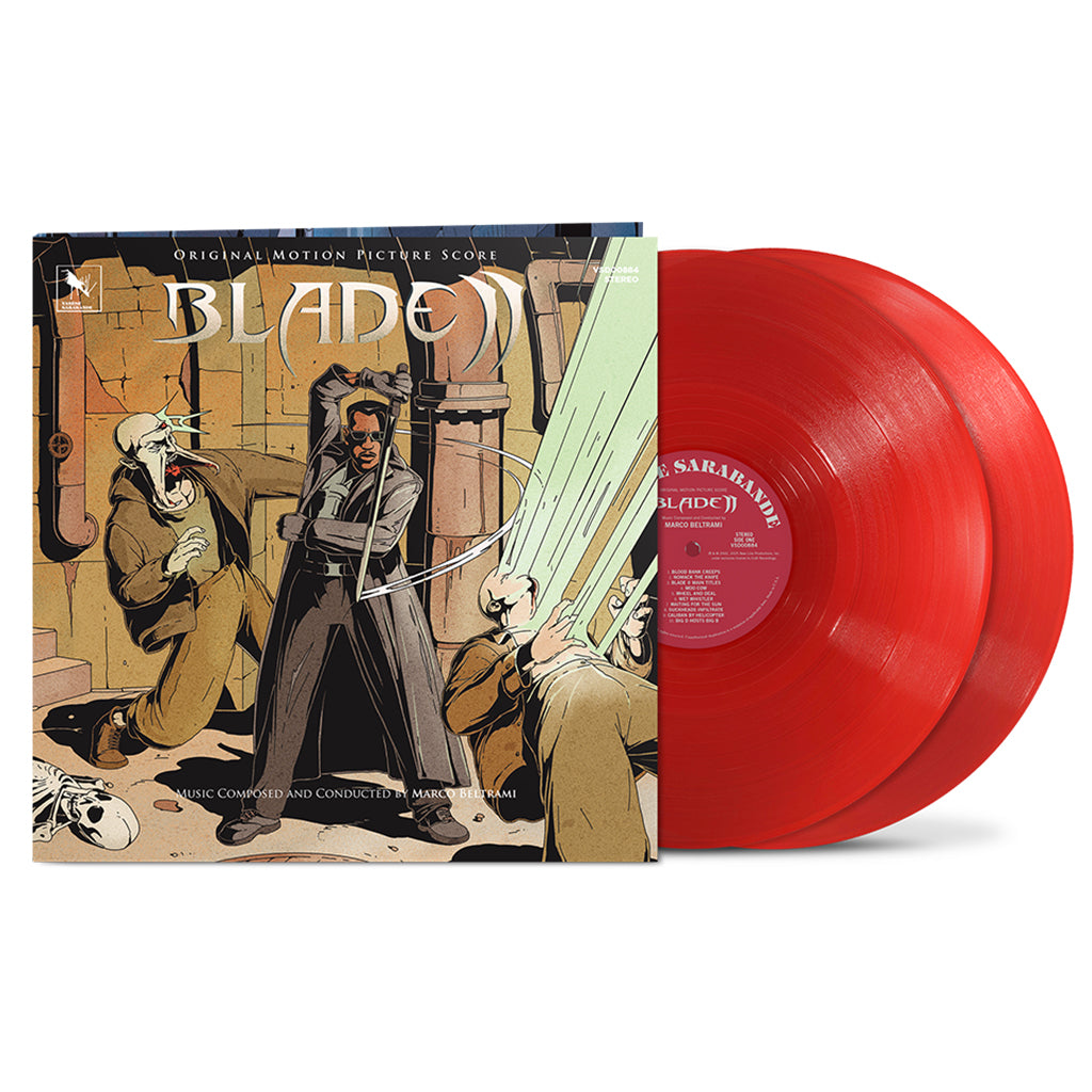 MARCO BELTRAMI - Blade II - Original Motion Picture Score [Deluxe Edition] - 2LP - Translucent Ruby Red Vinyl