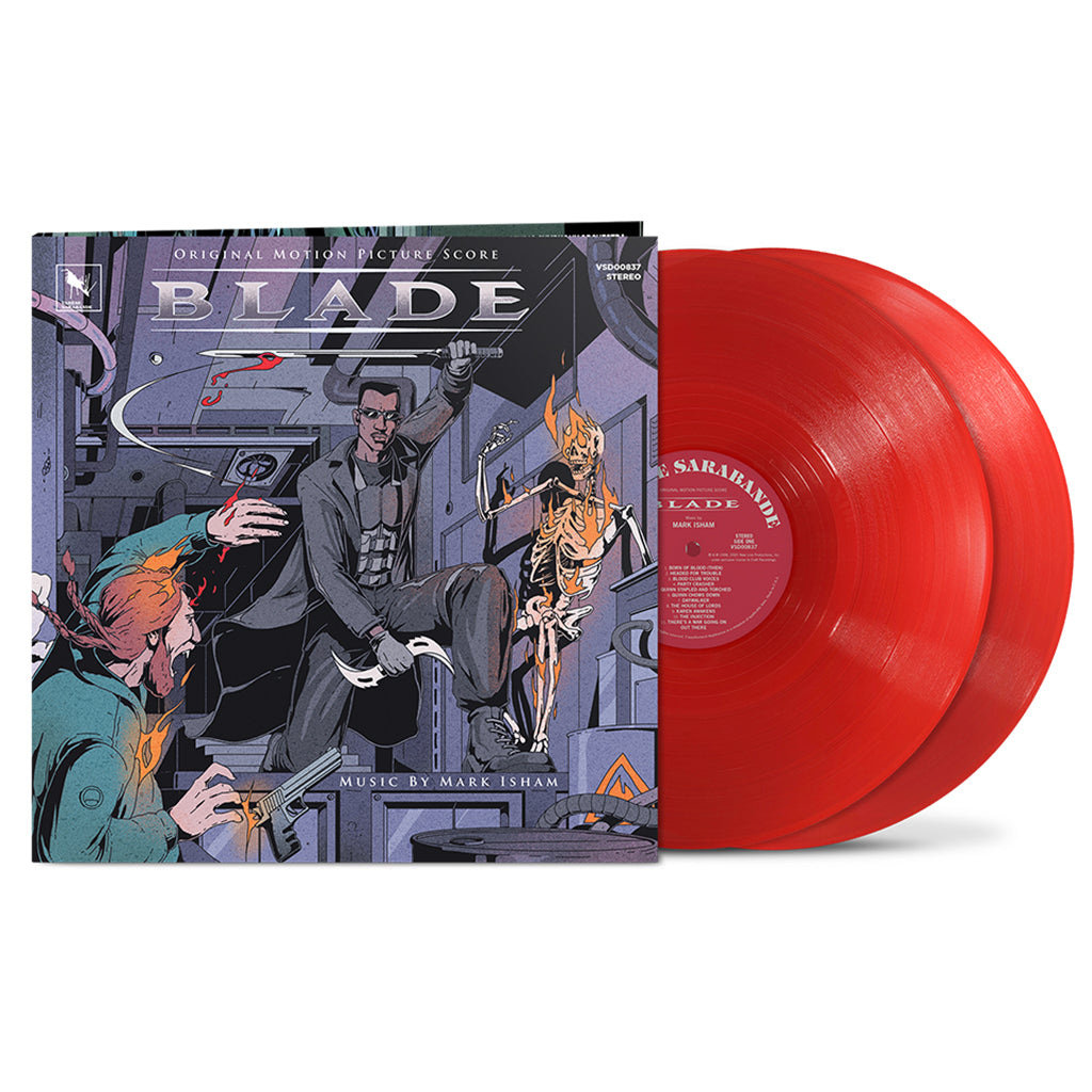 MARK ISHAM - Blade - Original Motion Picture Score [Deluxe Edition] - 2LP - Translucent Ruby Red Vinyl