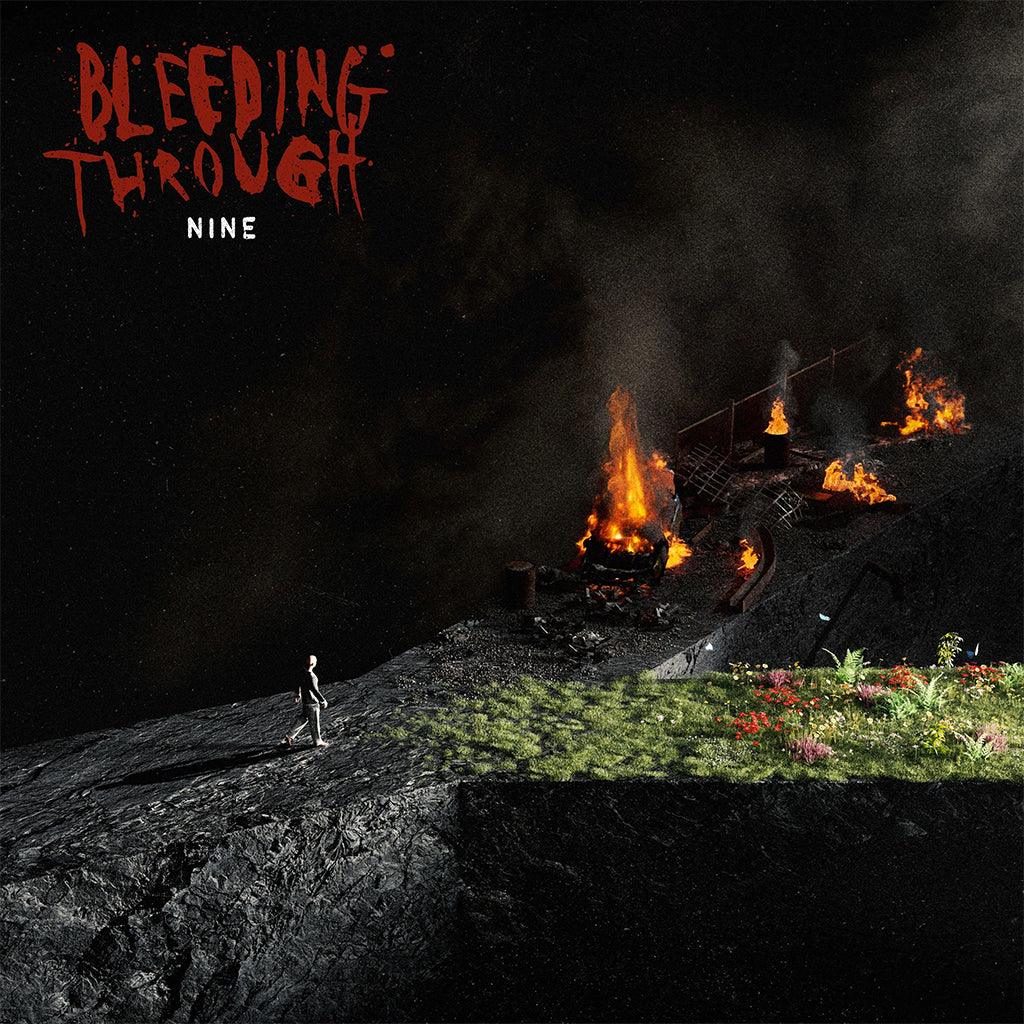 BLEEDING THROUGH - Nine - LP - Red with Black Smoke Vinyl [FEB 14]