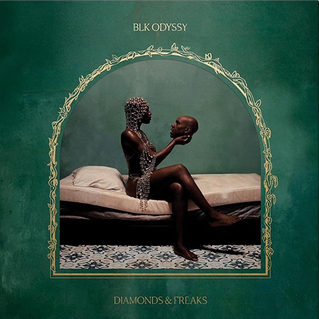 BLK ODYSSY - Diamonds And Freaks (w/ 32-page Booklet) - 2LP - Die-Cut Gatefold Amber Vinyl
