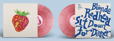 BLONDE REDHEAD - Sit Down For Dinner - LP - Red & Transparent Marbled Vinyl