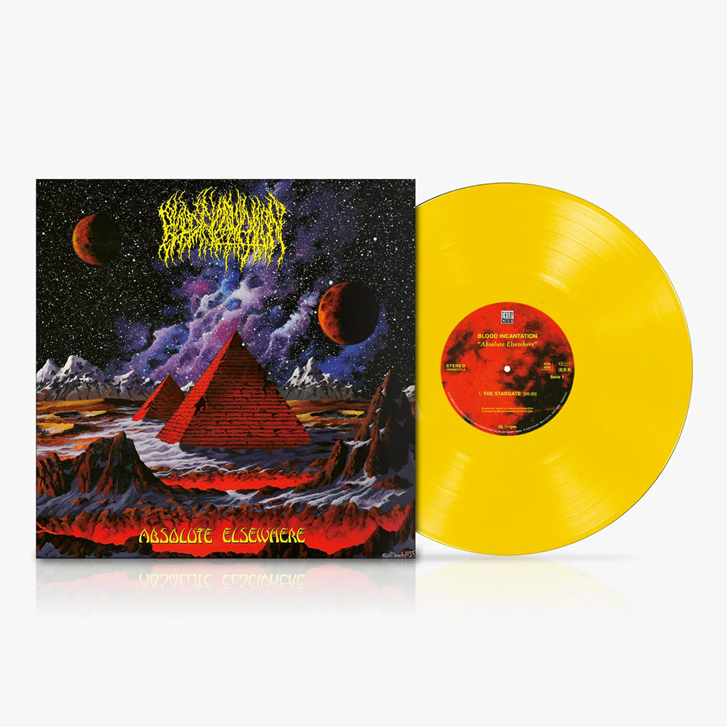 BLOOD INCANTATION - Absolute Elsewhere (Repress with Poster) - LP - Transparent Sun Yellow Vinyl [NOV 29]