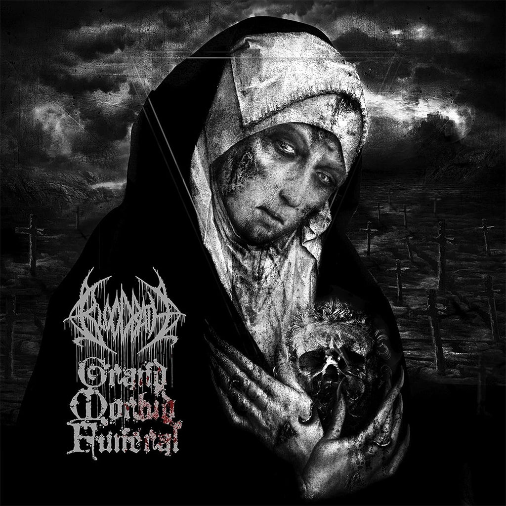 BLOODBATH - Grand Morbid Funeral (10th Anniversary) - LP - Silver/Black Marble Vinyl