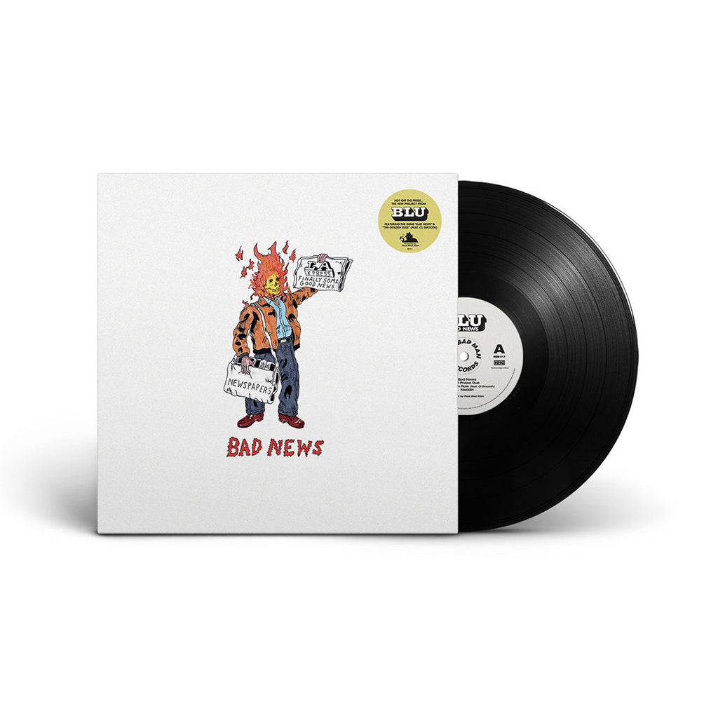 BLU & REAL BAD MAN - Bad News (Repress) - LP - Vinyl [OCT 25]