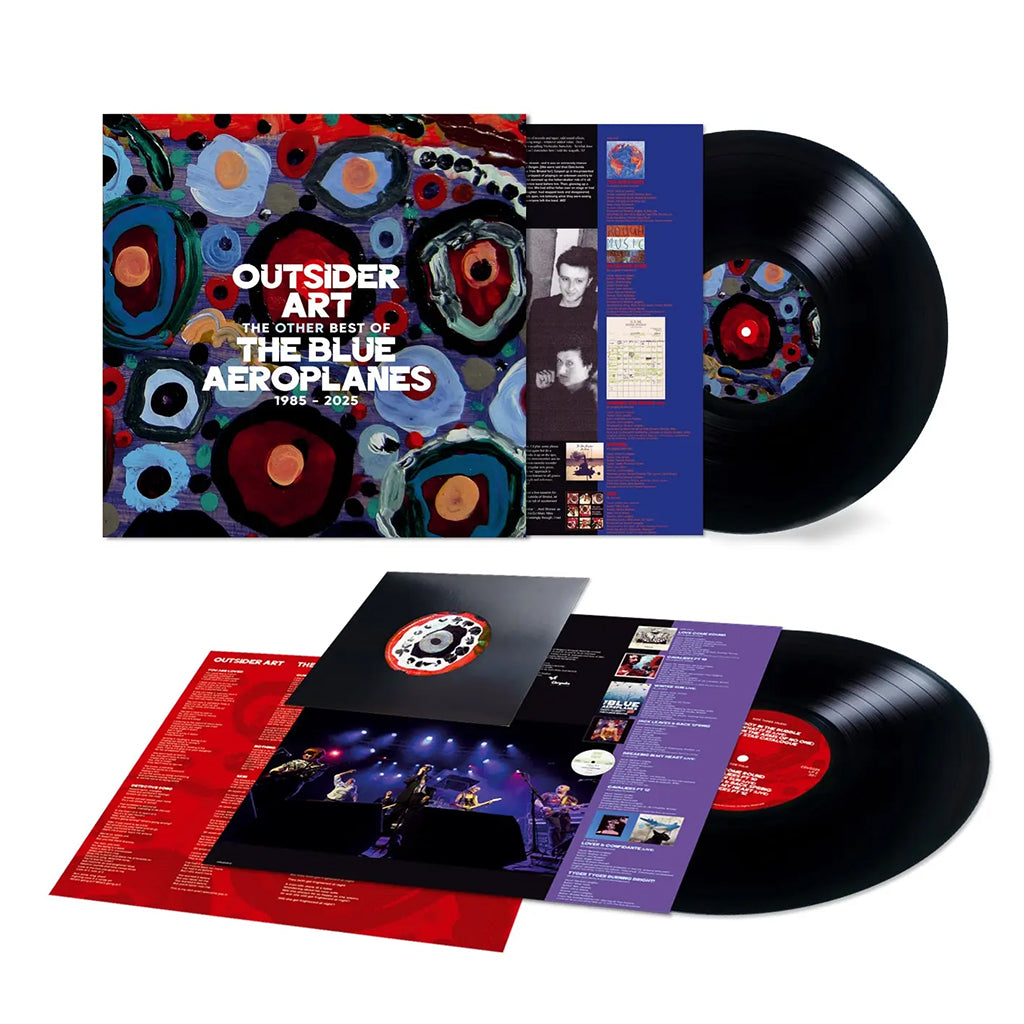 THE BLUE AEROPLANES - Outsider Art: The Other Best Of The Blue Aeroplanes 1985-2025 - 2LP + Bonus 7'' - Black Vinyl  [OCT 31]