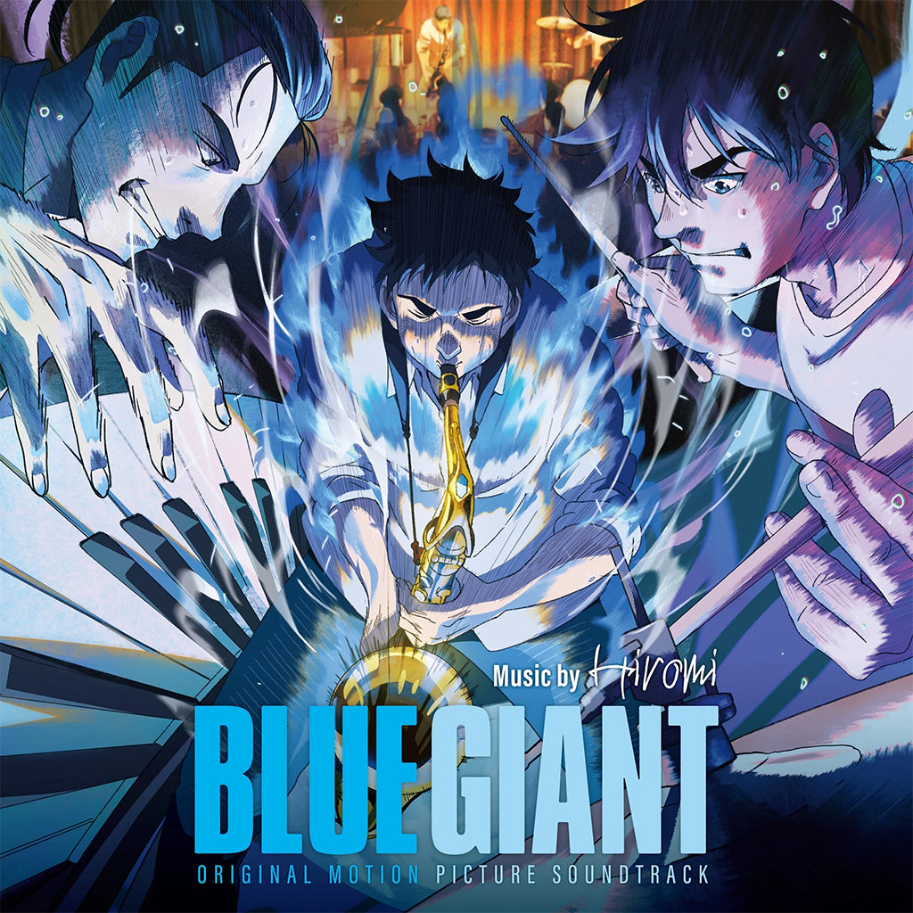 HIROMI - Blue Giant (Original Motion Picture Soundtrack) - 2LP - Blue Vinyl