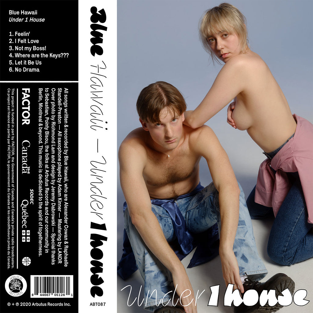 BLUE HAWAII - Under 1 House (Reissue with 2 Bonus Remixes) - LP - White Vinyl [SEP 20]