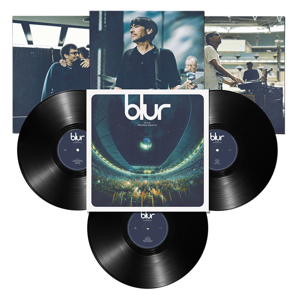 BLUR - Live At Wembley Stadium - 3LP (Full Set) - Black Vinyl