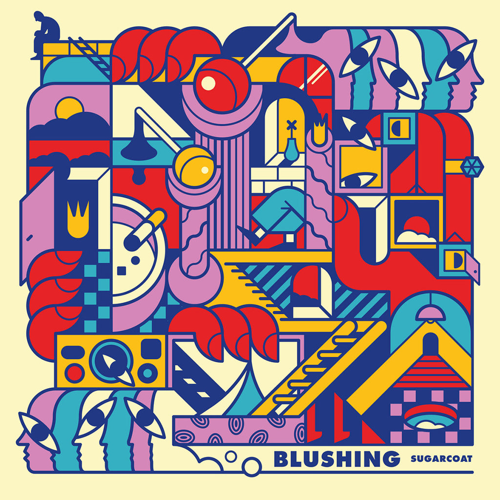 BLUSHING - Sugarcoat - LP - Red Vinyl