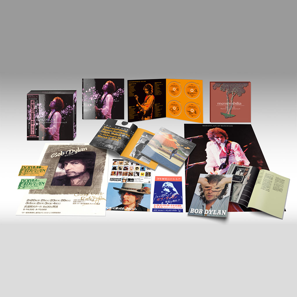 BOB DYLAN - The Complete Budokan 1978 (w/ 60-page Photo Book) - Deluxe 4CD Box Set