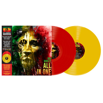 BOB MARLEY & THE WAILERS - All In One - 2LP - Red / Yellow Vinyl [NOV 29]