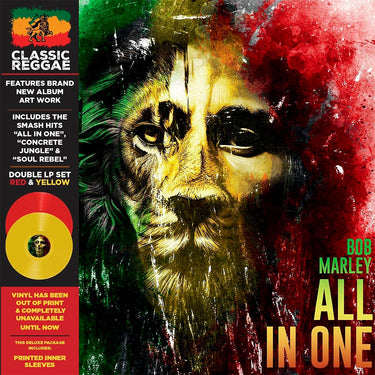 BOB MARLEY & THE WAILERS - All In One - 2LP - Red / Yellow Vinyl [NOV 29]