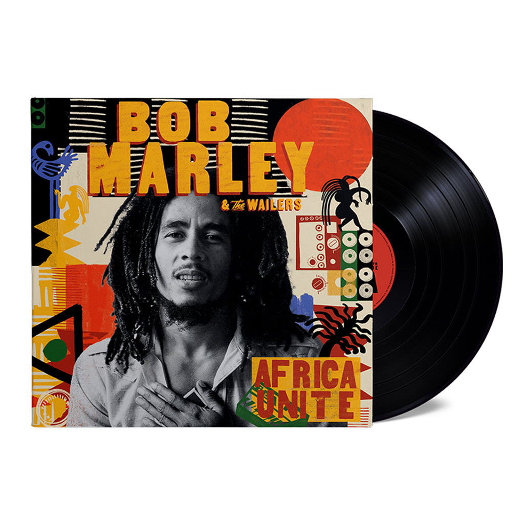 BOB MARLEY & THE WAILERS - Africa Unite (with 12-page Booklet & Sticker) - LP - Black Vinyl