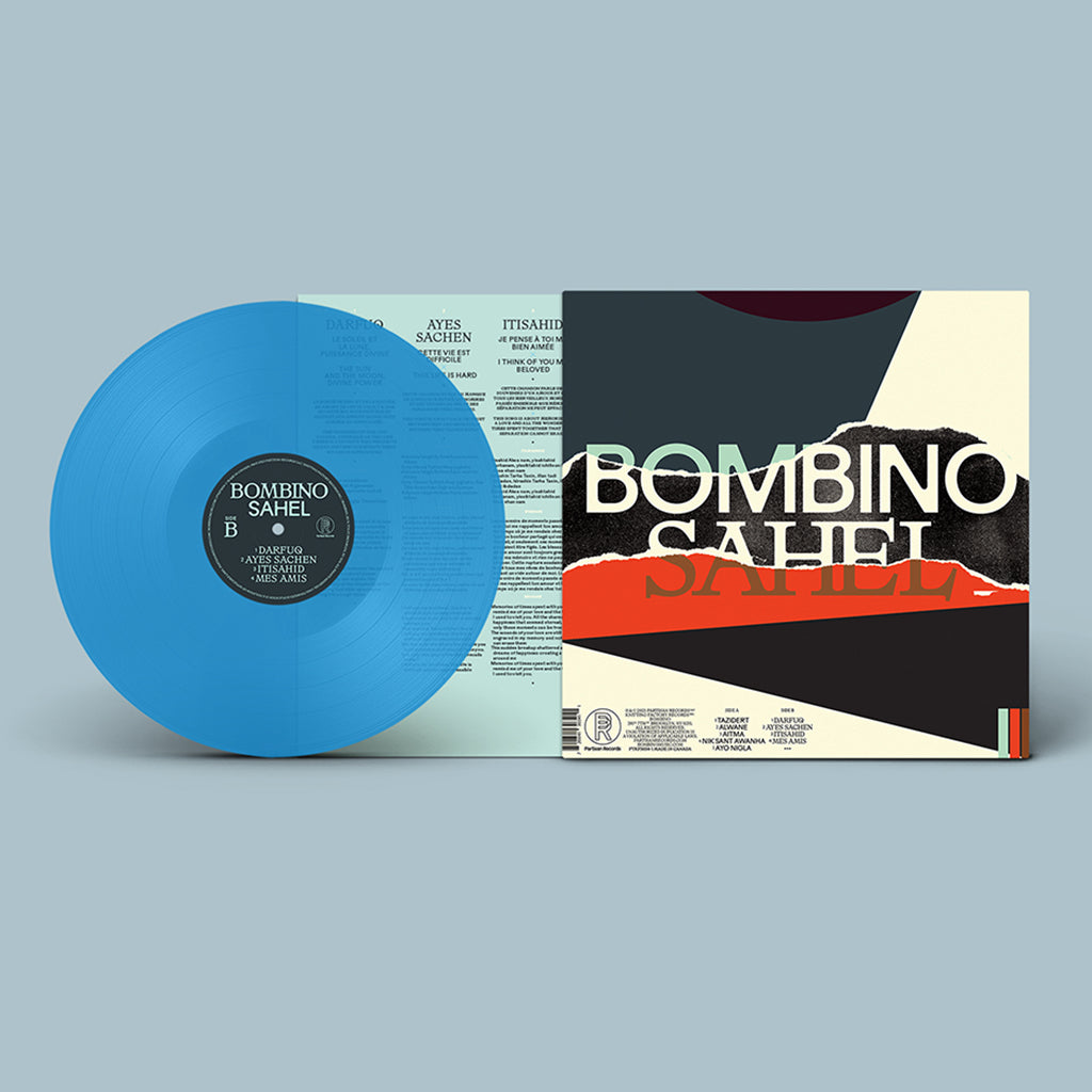 BOMBINO - Sahel - LP - Translucent Blue Vinyl [SEP 15]
