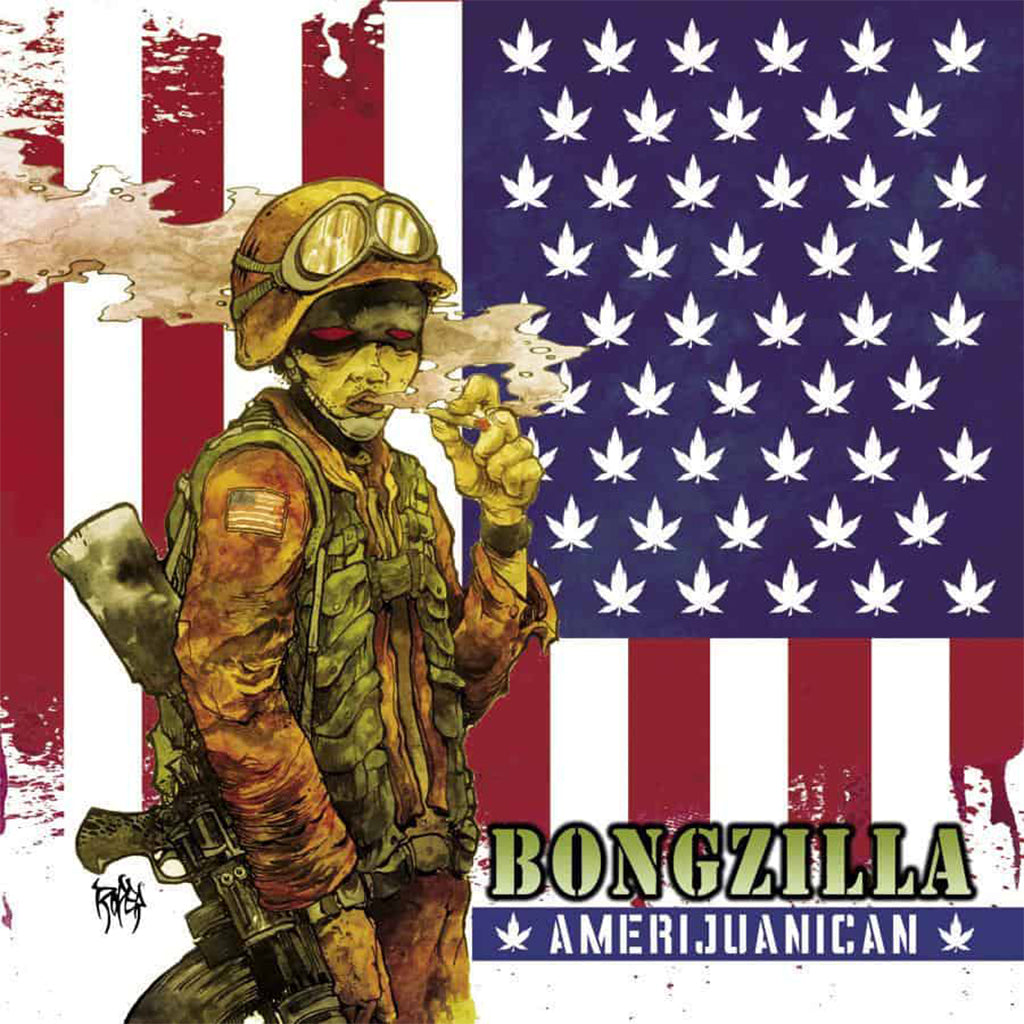 BONGZILLA - Amerijuanican (Reissue) - LP - Bone White and Swamp Green Galaxy Effect Merge Vinyl [DEC 13]