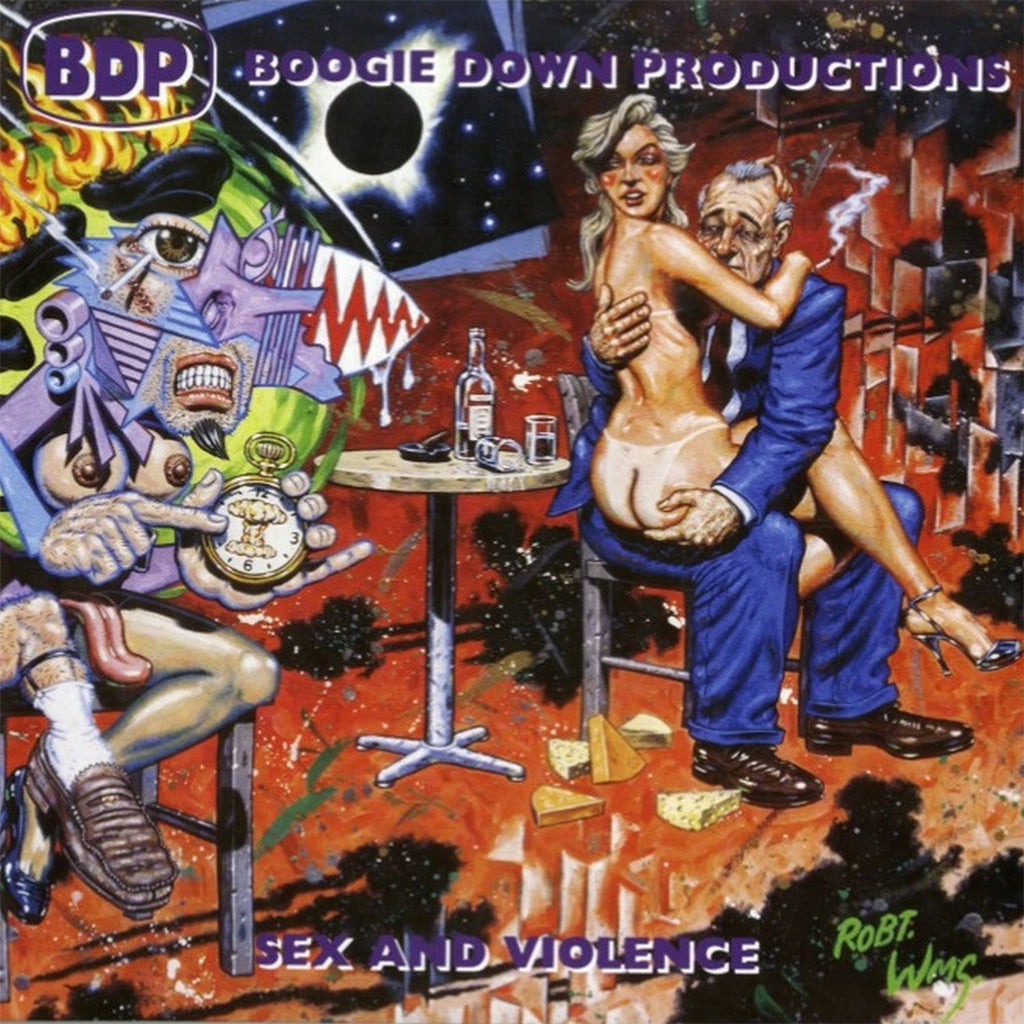 BOOGIE DOWN PRODUCTIONS - Sex And Violence (Repress) - 2LP - Coloured Vinyl