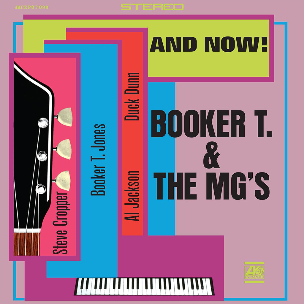 BOOKER T. & THE MG’S - And Now! (2023 Jackpot Records Reissue) - LP - Orange Vinyl