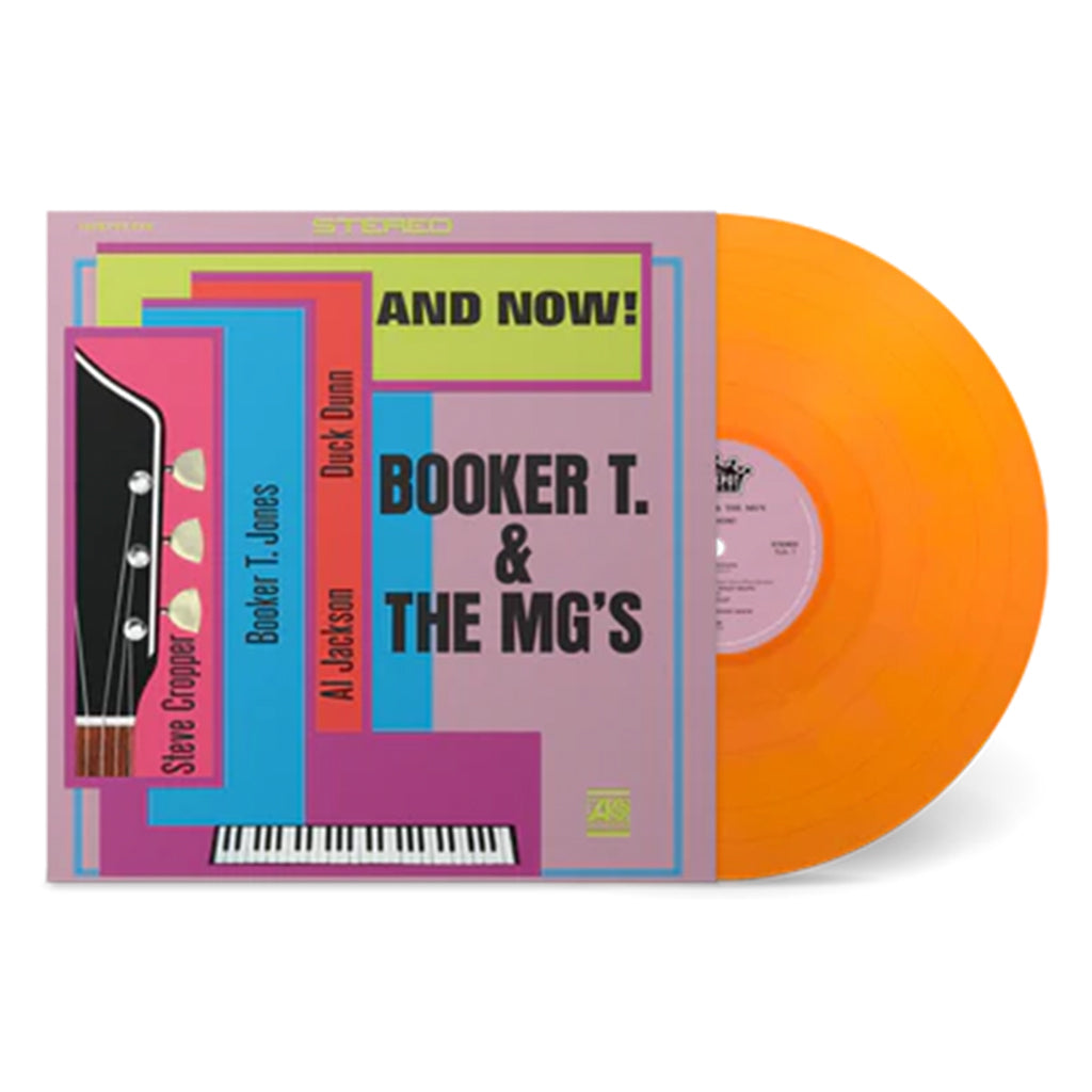 BOOKER T. & THE MG’S - And Now! (2023 Jackpot Records Reissue) - LP - Orange Vinyl