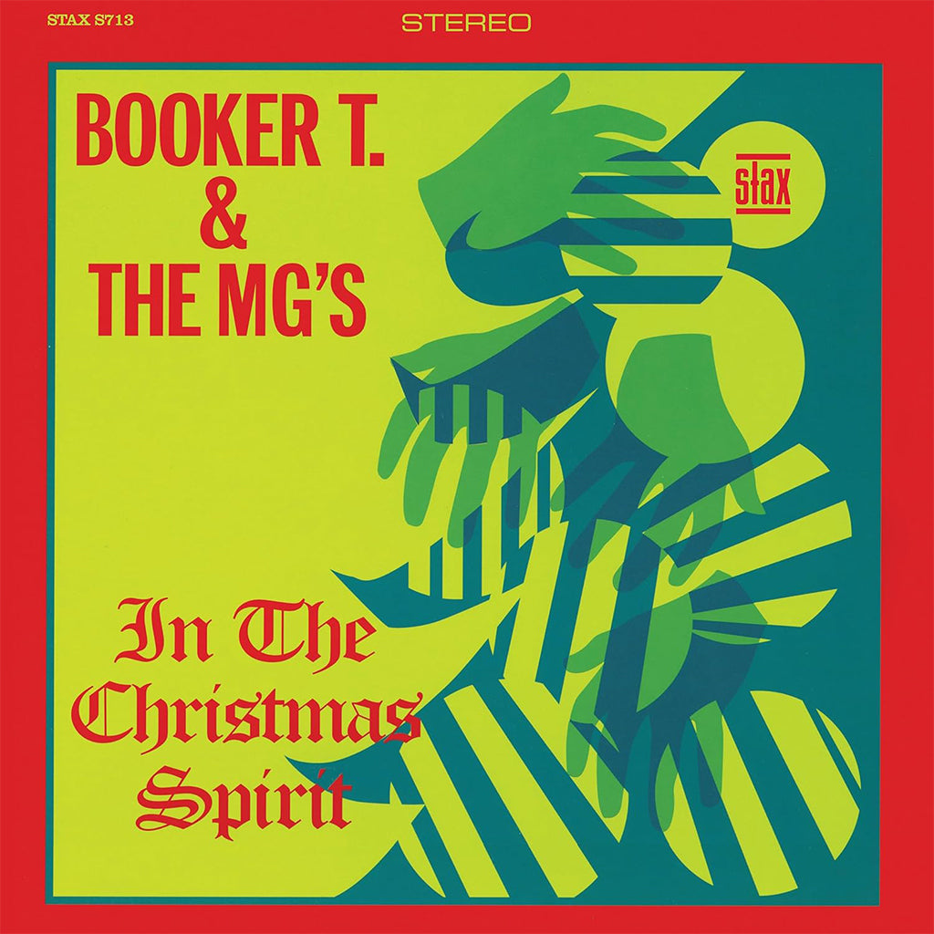 BOOKER T AND THE MG'S - In The Christmas Spirit (2023 Atlantic 75 Reissue) - LP - Crystal Clear Diamond Vinyl