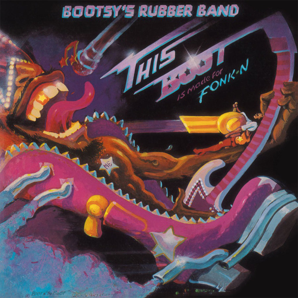 BOOTSY'S RUBBER BAND - This Boot Is Made For Fonk-N (2023 Reissue with 8-page comic) - LP - 180g Translucent Magenta Vinyl